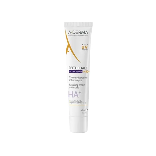 A-DERMA Regenerační krém SPF 50 Epitheliale Ultra Repair (Repairing Cream Anti-Marks) 40 ml
