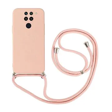 TopQ Kryt Xiaomi Redmi Note 9 růžový se šňůrkou 91409 (91409)