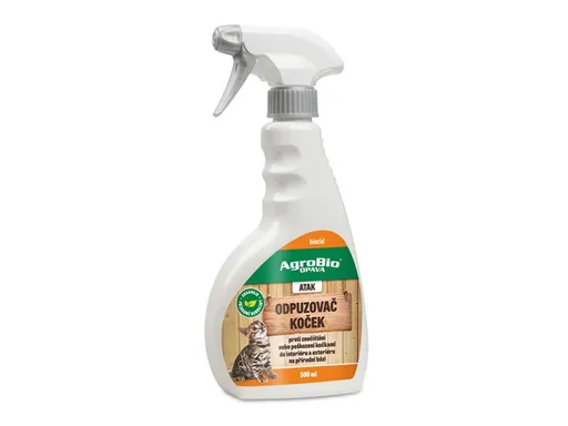 Odpuzovač koček AGROBIO Atak 500ml