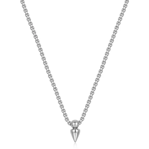 S'Agapõ Moderní ocelový náhrdelník pro muže Rogue SRG02