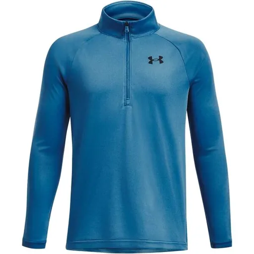 Under Armour TECH 2.0 1/2 ZIP Chlapecké triko s dlouhým rukávem, modrá, velikost L
