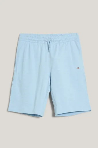 TEPLÁKOVÉ ŠORTKY GANT SHIELD COTTON SLUB SHORTS CALMING BLUE