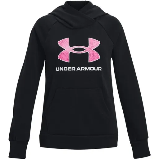 Under Armour RIVAL Dívčí mikina, černá, velikost M
