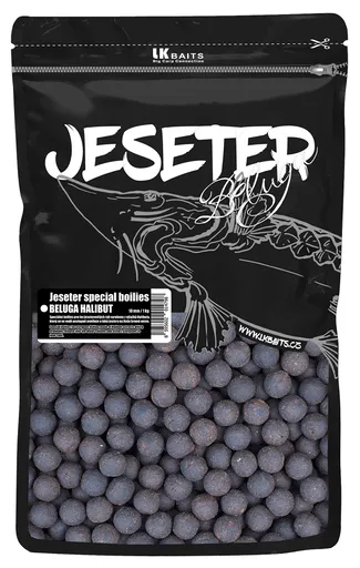 Lk baits boilie jeseter special beluga halibut 1 kg 18 mm