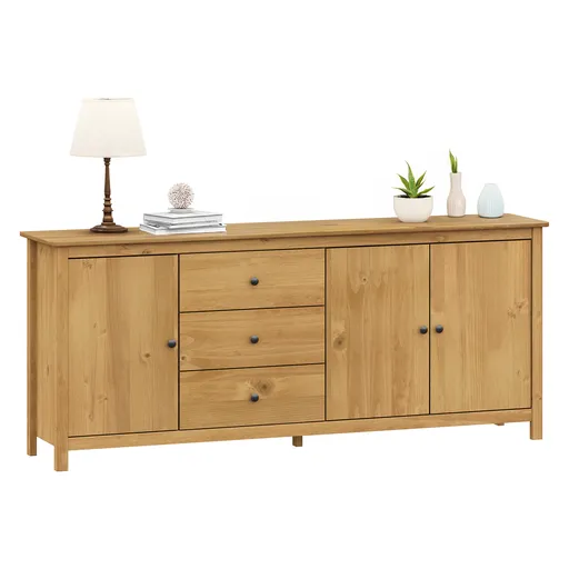 Komoda 3 dveře + 3 zásuvky TORINO vosk