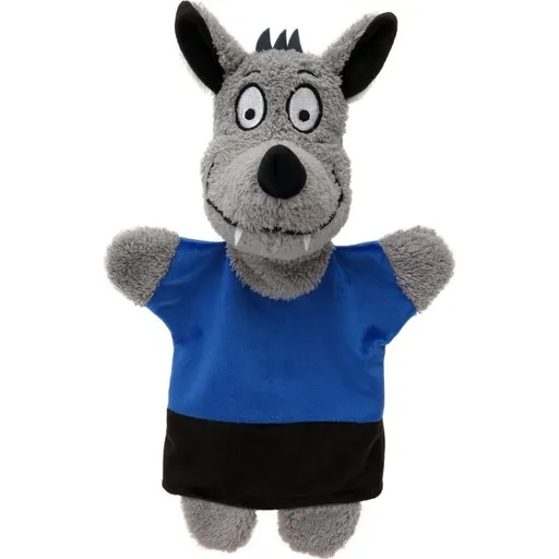 MÚ Brno Vlk Šedivák 33cm, maňásek