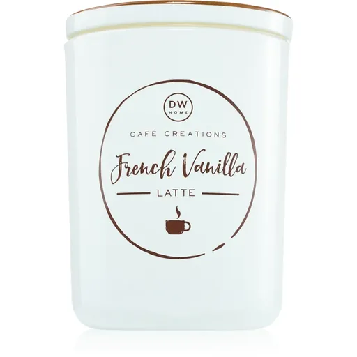DW Home Cafe Creations French Vanilla Latte vonná svíčka 434 g