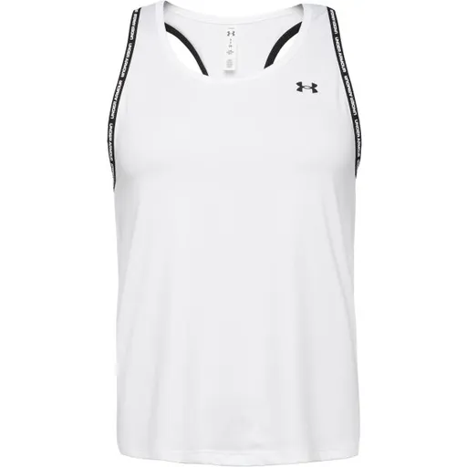 Under Armour TECH KNOCKOUT TANK Dámské tílko, bílá, velikost S