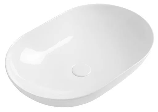 SAPHO BALISONG keramické umyvadlo na desku, 60x40cm, bílá WH080