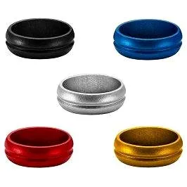 Mission F-Lock Rings - kroužky na násadky - 3 ks - silver (216619)