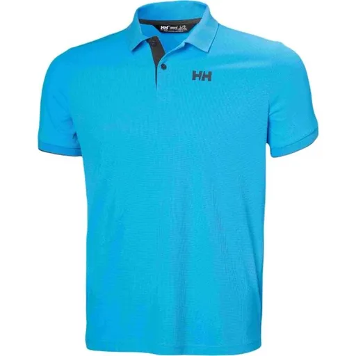 Helly Hansen OCEAN POLO UPF 50+ 2.0 Pánské polo triko, tyrkysová, velikost
