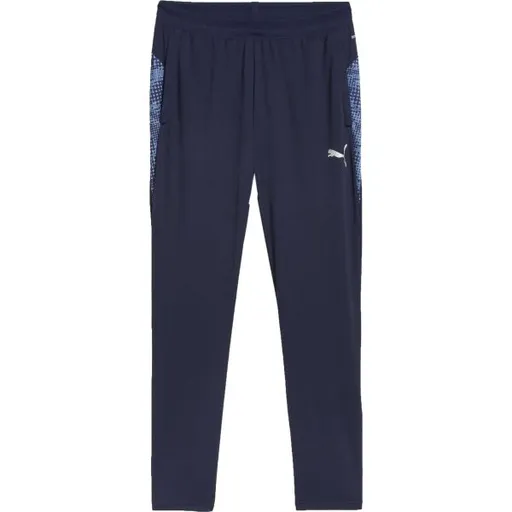 Puma TEAMCUP TRAINING PANTS Pánské tréninkové kalhoty, tmavě modrá, velikost