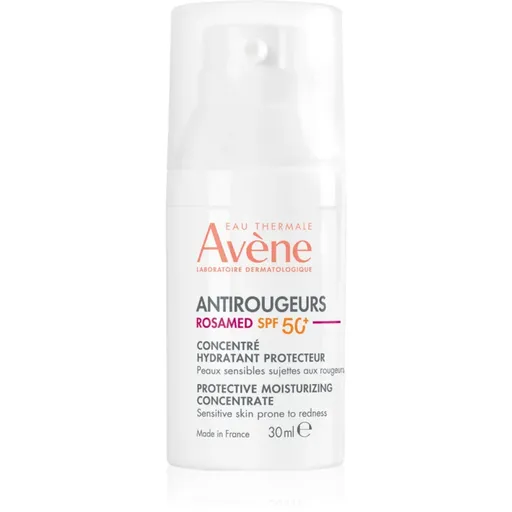 Avène Antirougeurs Rosamed Protective Moisturizing Concentrate koncentrovaná péče proti začervenání pleti SPF 50+ 30 ml