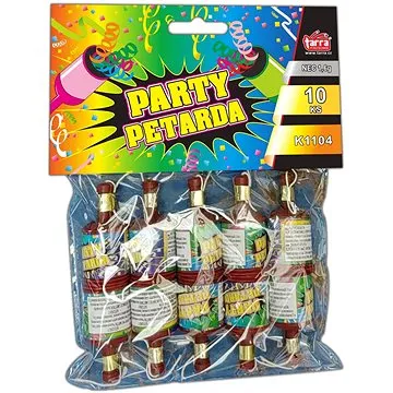 Party petarda - šampusky 10 ks (8595596306565)