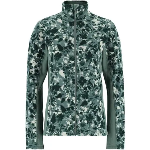 KARI TRAA THALENA Dámská fleecová mikina, tmavě zelená, velikost