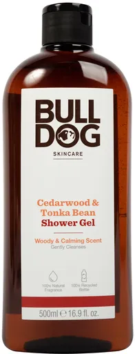 Bulldog Sprchový gel Cedrové dřevo a fazole Tonka (Shower Gel) 500 ml