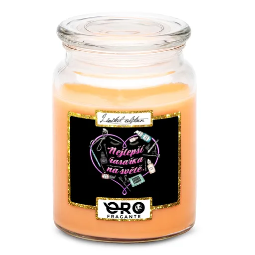 Svíčka Nejlepší řasařka (Vůně svíčky: Tropické ovoce)