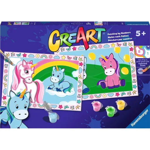 CreArt 236992 Roztomilí jednorožci