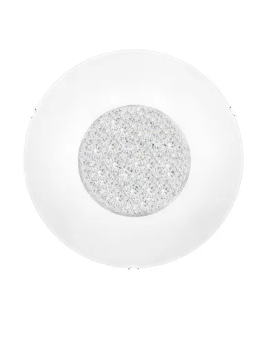 NOVA LUCE stropní svítidlo ERA bílé sklo a křišťál chromovaný kov E27 4x12W 6311801