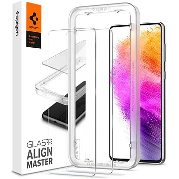 Spigen AlignMaster Glas.tR 2 Pack Samsung Galaxy A73 5G (AGL04341)
