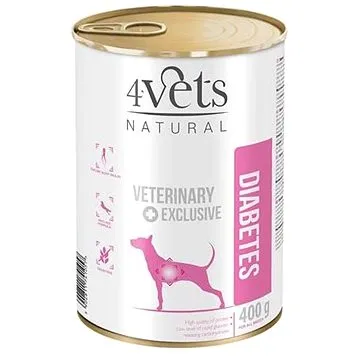 4Vets Natural Veterinary Exclusive Diabetes 400g  (5902811741057)