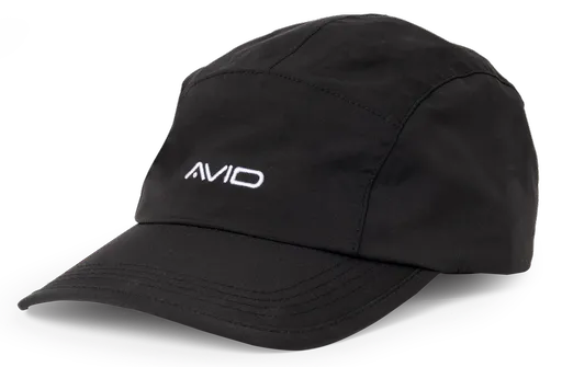 Avid carp kšiltovka stealth black waterproof 5-panel cap