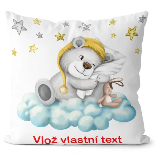 Polštář s vlastním jménem - sladké sny