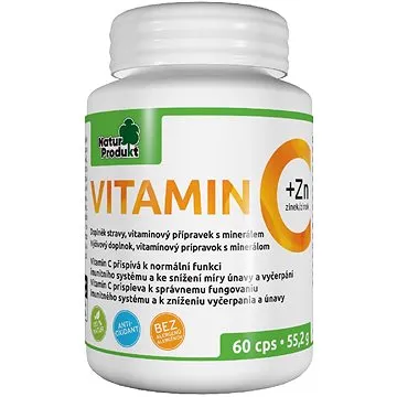 Vitamin C 500 mg + 10 mg zinku (8592310701590)