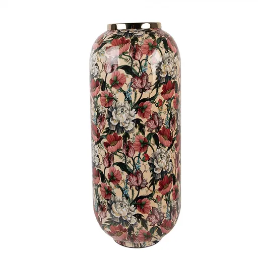 Zelená umělá dekorace sušená květina hortenzie - 15*15*47 cm Clayre & Eef