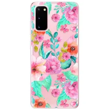 iSaprio Flower Pattern 01 pro Samsung Galaxy S20 (flopat01-TPU2_S20)