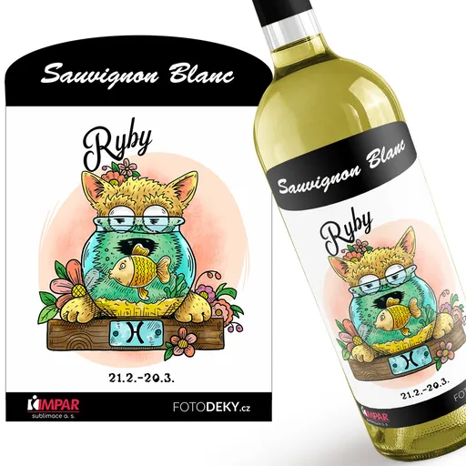 Víno Psí znamení – ryby (Druh Vína: Bílé víno)