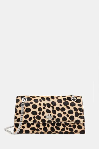 Kožená kabelka Tory Burch Kira Turnlock