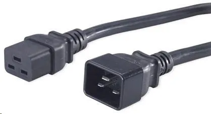 PREMIUMCORD Kabel napájecí 230V/16A prodlužovací 1, 5m (konektory IEC 320 C19 - IEC 320 C20)