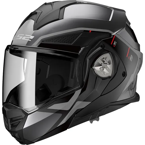 Překlopná moto přilba LS2 FF901 Advant X Metryk Matt Titanium P/J XS (53-54)
