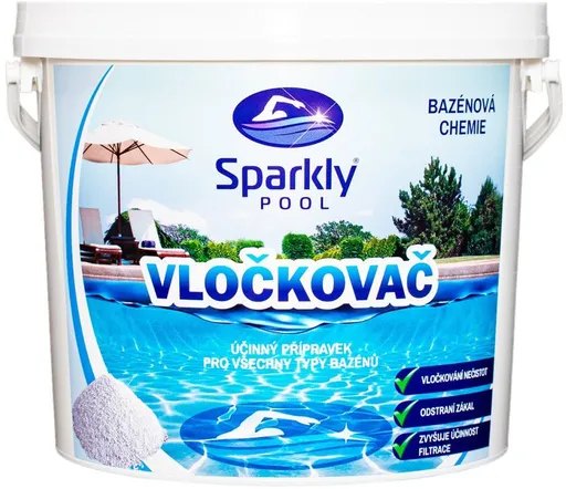 Sparkly POOL Vločkovač - granulát 3 kg
