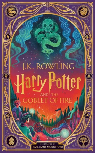 Harry Potter and the Goblet of Fire (Interactive Illustrated Edition) (poškozená) - Joanne K. Rowlingová