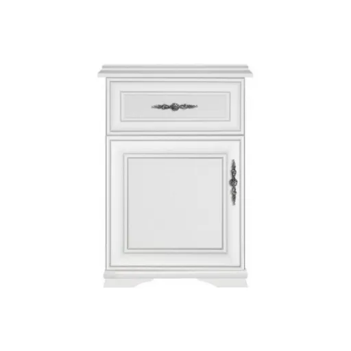 Skříňka KENTAK 1D1SL/P, alpská bílá