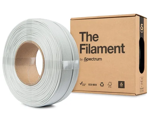 "The Filament" by Spectrum TF-24183, ReFill, HT-PLA, 1.75mm, LIGHT GREY, 1kg