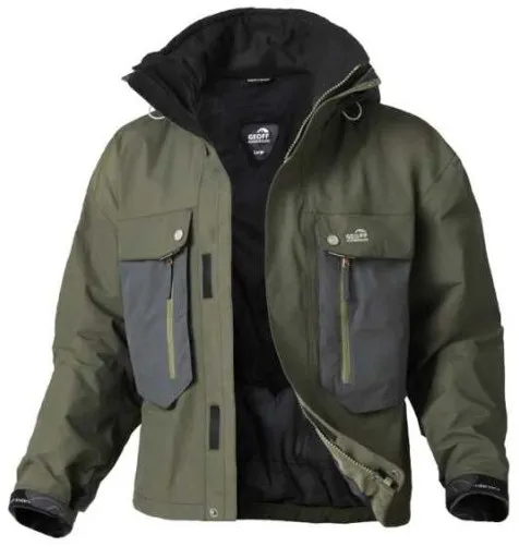 Geoff anderson nepromokavá bunda ws light zelená - xl