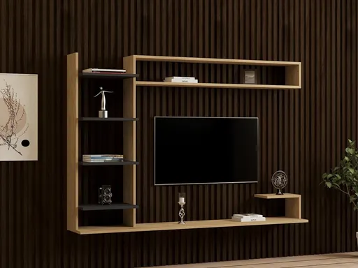 TV stěna / Sestava pod TV Noble - Sapphire, Anthracite