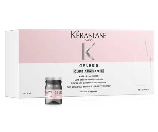 Kérastase Kúra pro obnovu kvality a pružnosti vlasové pokožky Genesis (Intense Anti-Discomfort Soothing Care) 10 x 6 ml