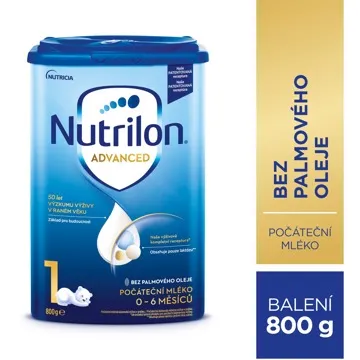 Nutrilon 1 počáteční mléko 800 g (8590340104060)
