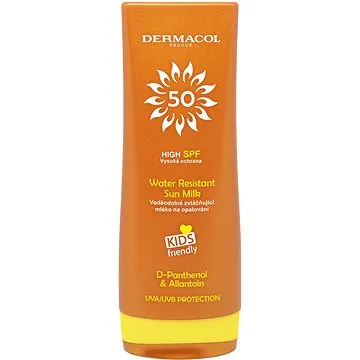 DERMACOL Sun Mléko na opalování SPF 50 flip - top 200 ml (8595003117678)