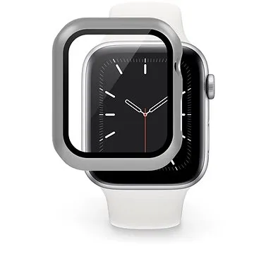 Epico tvrzené pouzdro pro Apple Watch 4/5/6/SE (44 mm) - stříbrné (42210152100001)