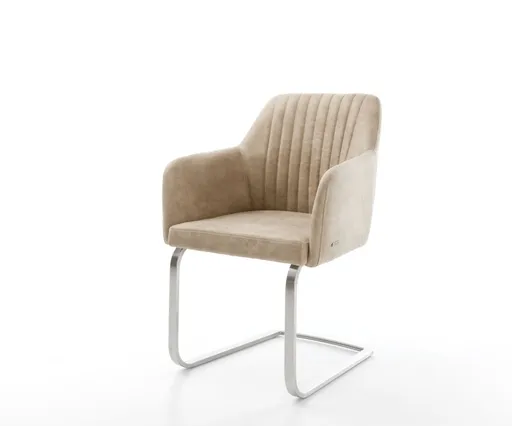 Jídelní židle Greg-Flex béžová vintage konzolová podnož