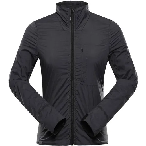 ALPINE PRO NOKEDA Dámská sportovní funkční bunda, tmavě šedá, velikost