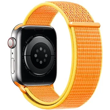 Eternico Airy pro Apple Watch 38mm / 40mm / 41mm  Carrot Orange and Yellow edge    (AET-AWAY-CaOrY-38)