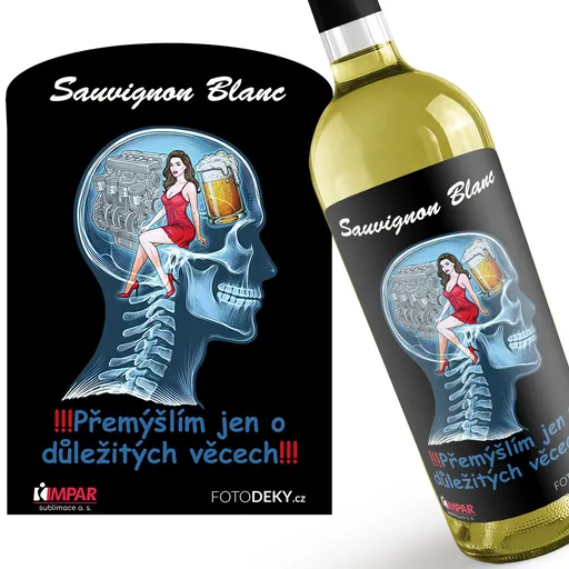 Víno Důležité věci – automechanik (Druh Vína: Bílé víno)