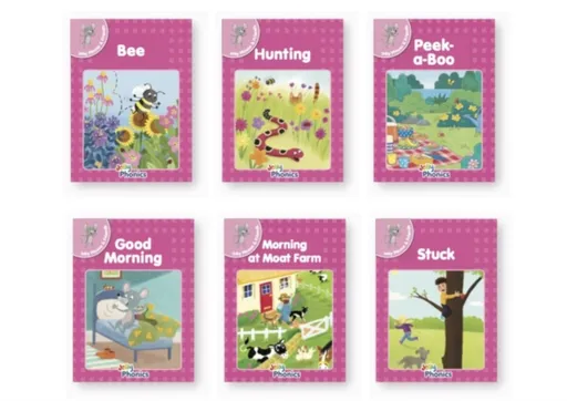 Jolly Phonics Pink Readers Inky Mouse & Friends - Sara Wernham