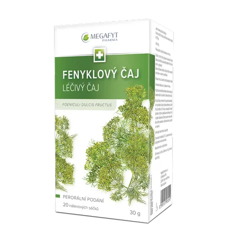 Megafyt Fenyklový čaj nálevové sáčky 20x1,5 g